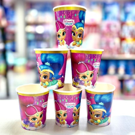 كاسات كرتون شاين وشمر